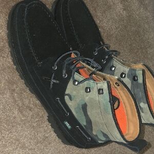Polo Black and Camouflage Men's Shoes